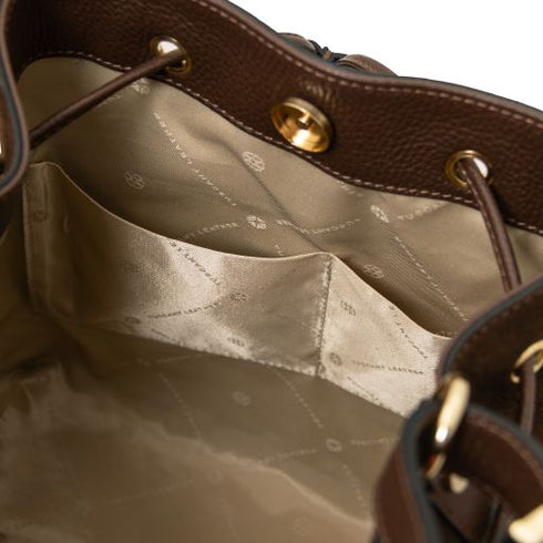 Minerva - Leather bucket bag